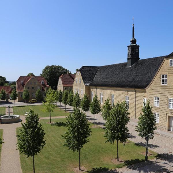 Kirkepladsen i Christiansfeld