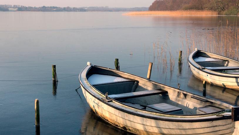 Koldingfjord med fiskebåde