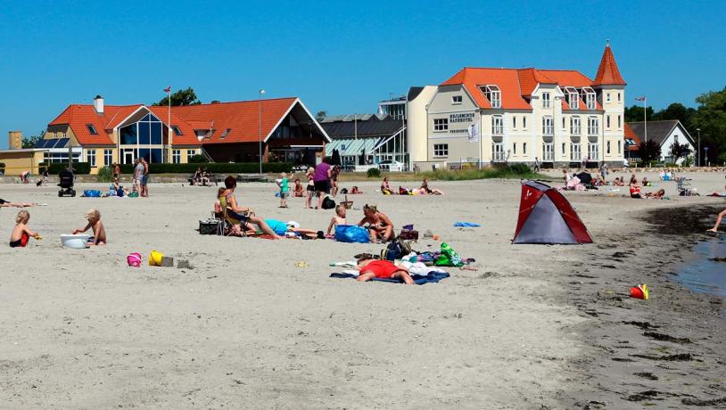 Stranden i Hejlsminde ved Kolding