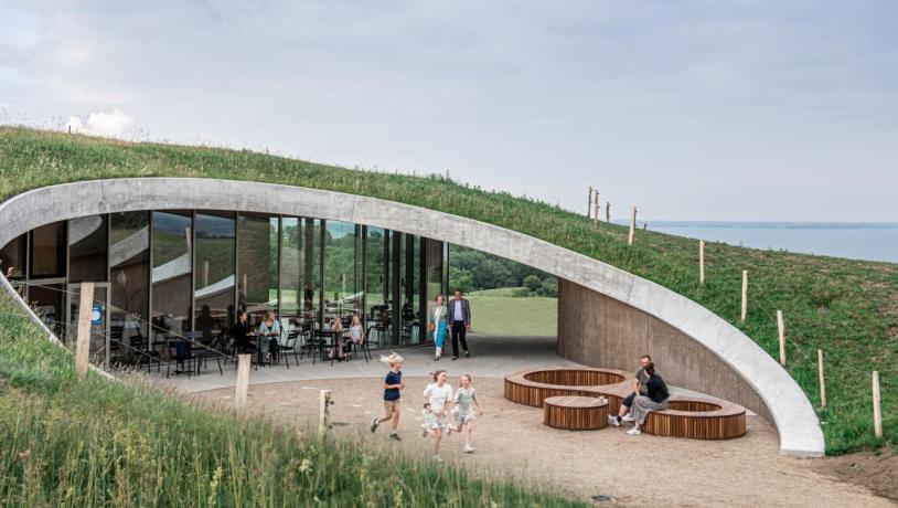 Besøgscenter ved Skamlingsbanken