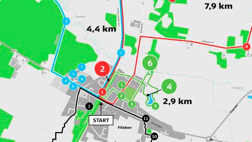 Stier i Billund