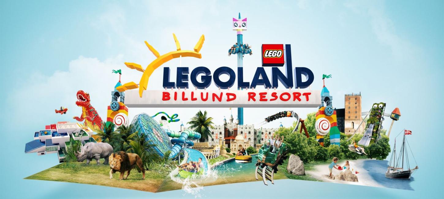 I LEGOLAND Billund Resort møder du dinosaurer og løver. Suser rundt i de vildeste rutsjebaner. Sejler og bygger sandslotte. Udforsker et kongeslot eller en vikingeborg. Og meget, meget mere.