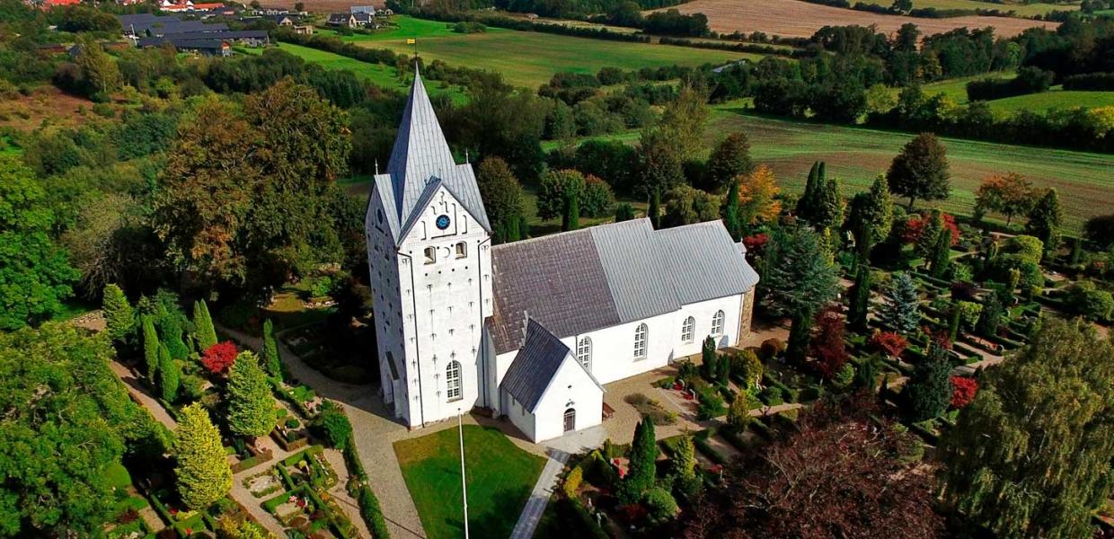 Sdr. Bjert Kirke foto Ludvig Dittmann