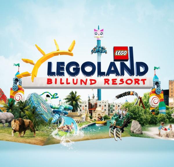 I LEGOLAND Billund Resort møder du dinosaurer og løver. Suser rundt i de vildeste rutsjebaner. Sejler og bygger sandslotte. Udforsker et kongeslot eller en vikingeborg. Og meget, meget mere.